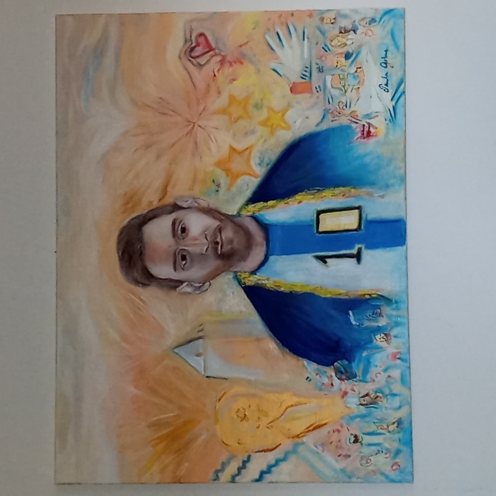 Lionel Messi Retrato Portrait Painting